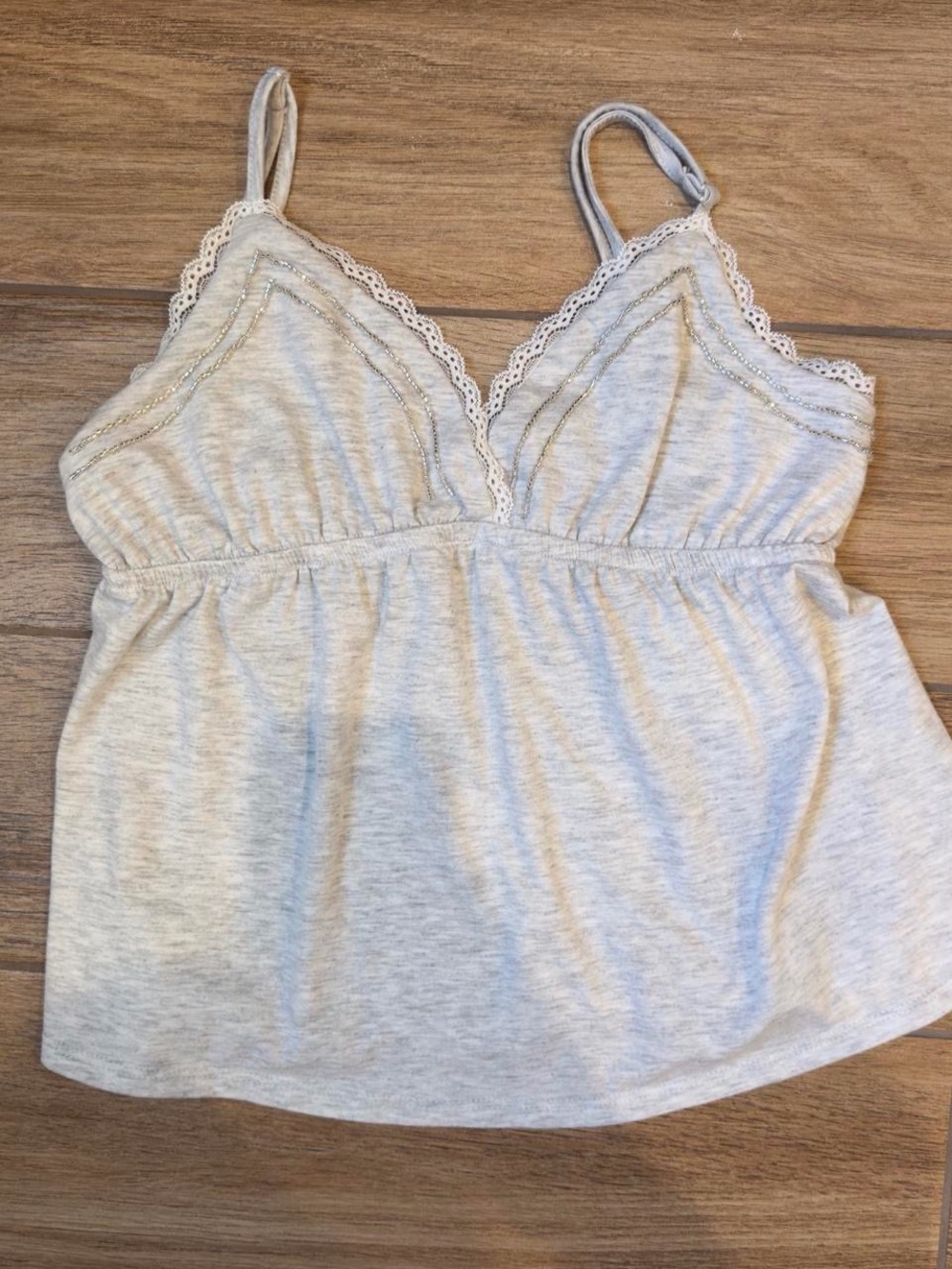 Beaded & Lace Top